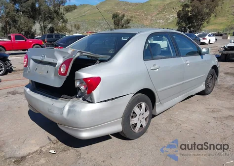 2003 Toyota Corolla S z USA, uszkodzony, nr VIN 1NXBR32EX3Z116288